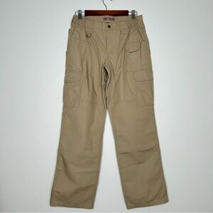 5.11 Tactical Khaki Tan Cargo Pants Size 6 Taclite Pro Ripstop